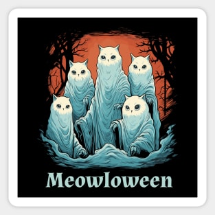 Meowloween Sticker